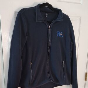 Lands' End Dark Blue Fleece Jacket